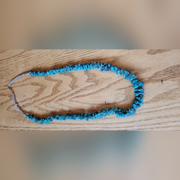 Vintage authentic turquoise necklace - Picture 1 of 4